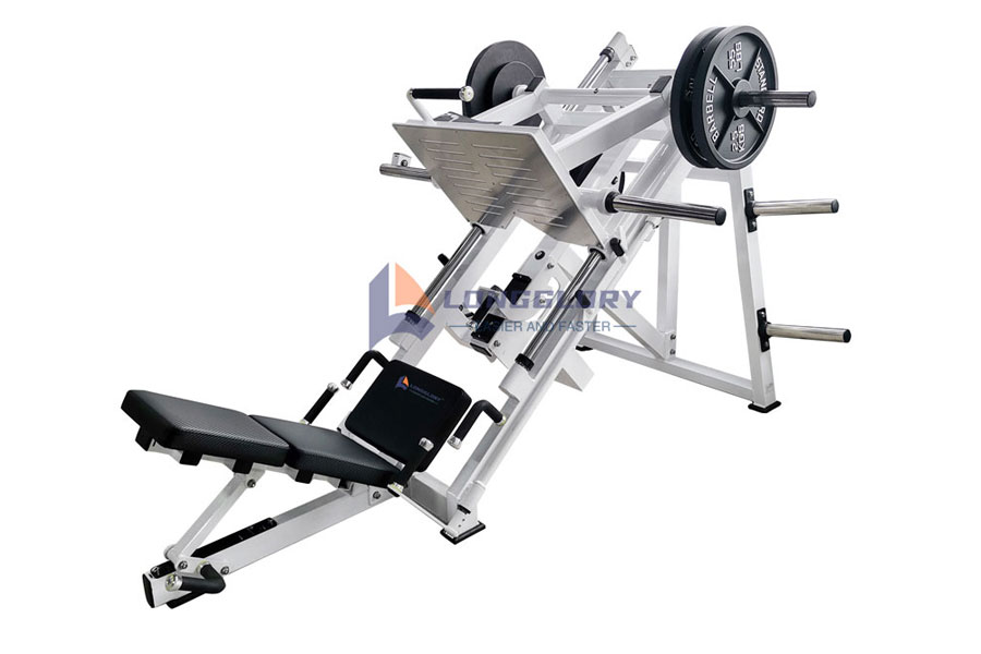 Hur använder man en benpress på ett gym?