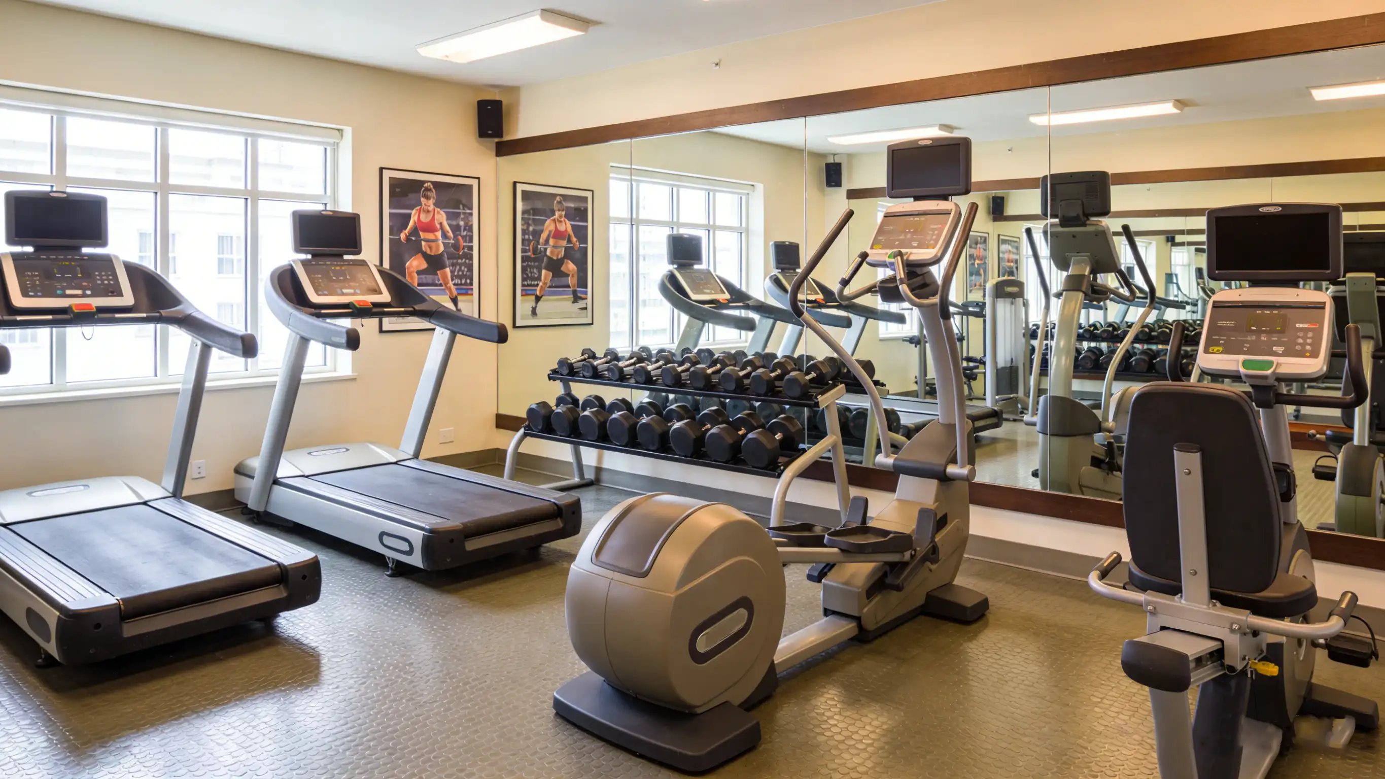 Hur utrustar man företagsgym, hemmagym och fitnessstudior under 100 kvadratmeter?