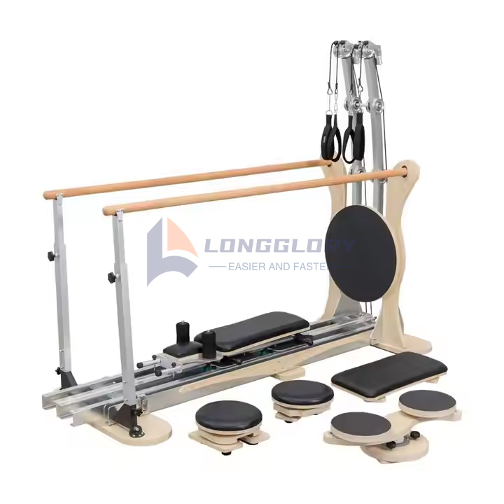 Aluminium Pilates Pulley Tower med Jump Board