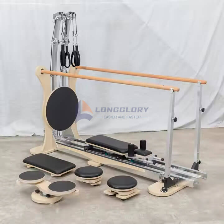 Lönn trä aluminium pilates jumpboard