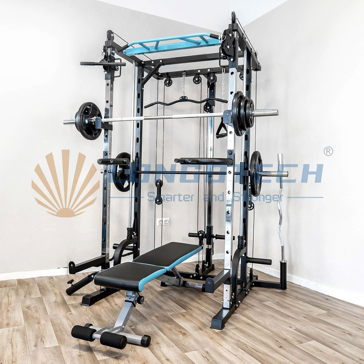 Multi Power Rack Smith-maskin