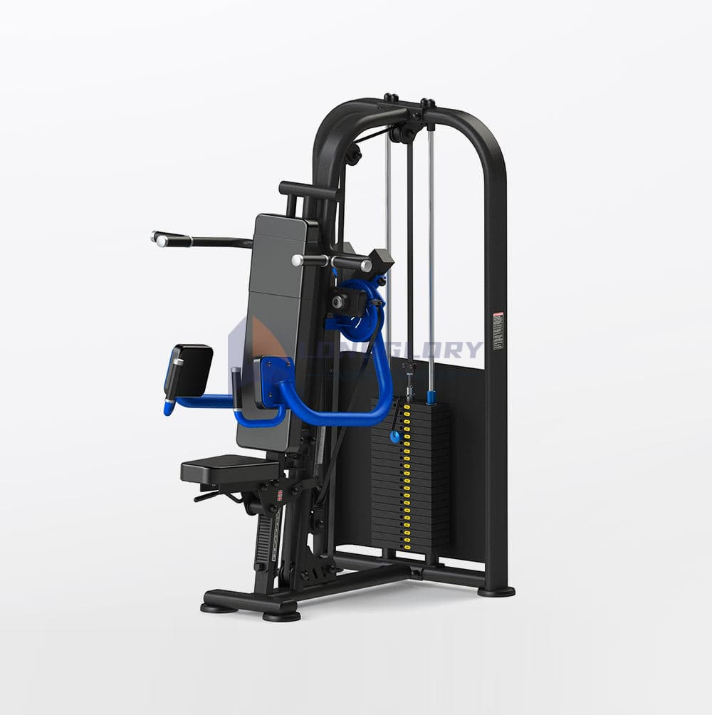 Stiftladdad sittande sidohöjning