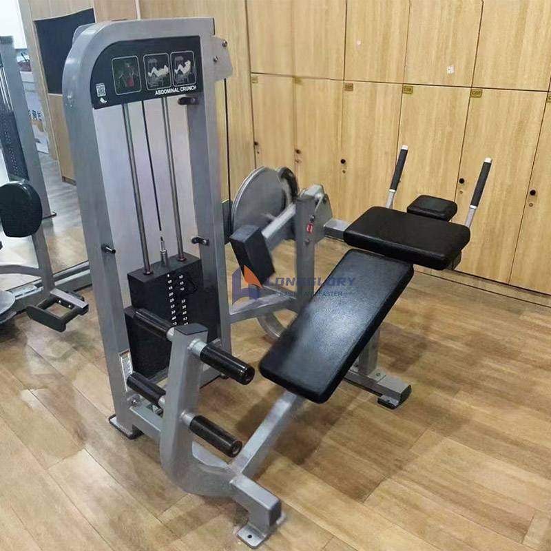 Sittande Crunch Abdominal Machine